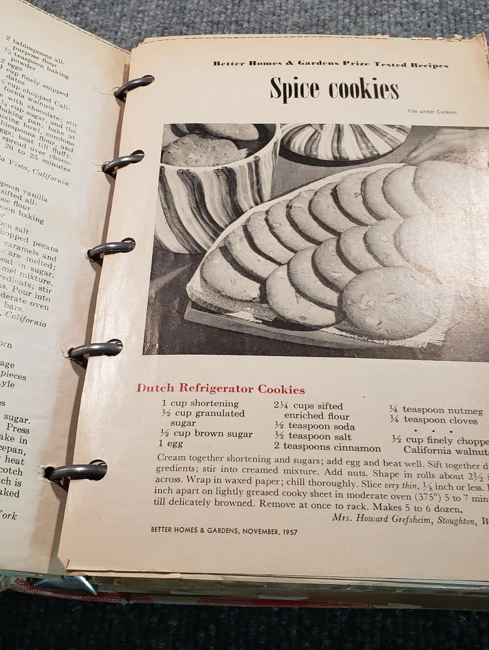 Better Homes and Gardens Cook Book 1946 de Luxe Edition Binder